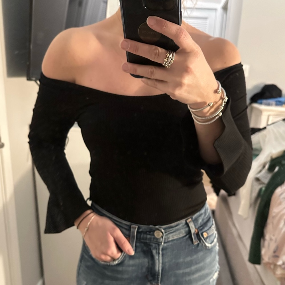 Reformation off the shoulder top